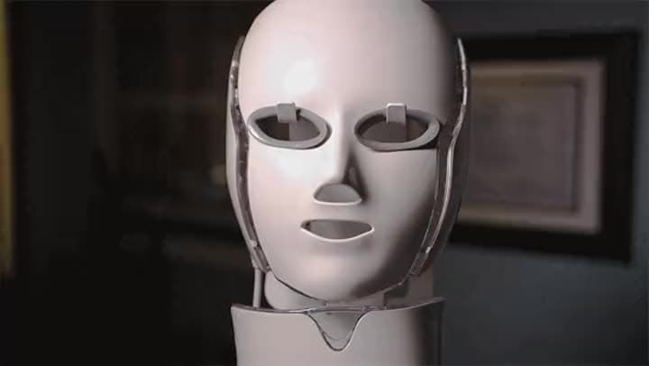 LED light therapy mask at Neoderma Anaheim